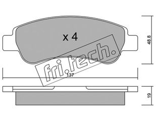 ΤΑΚ. CITROEN-FIAT-PEGEUOT   \"O\" FRITECH fri.tech. 726.0