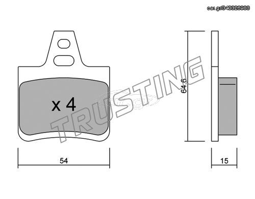 ΤΑΚ. CITROEN XANTIA -98 TRUSTING \"O\" TRUSTING 294.0