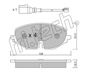 ΤΑΚ. SKODA OCTAVIA IV-VW GOLF VII 1.0TSI,1.5eTSI 19> \"E\" fri.tech. 1280.0