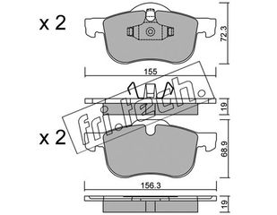 ΤΑΚ. VOLVO S60-S80    FRITECH \"E\" fri.tech. 318.0