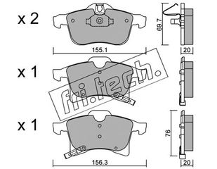 ΤΑΚ. OPEL              FRITECH \"E\" fri.tech. 555.0