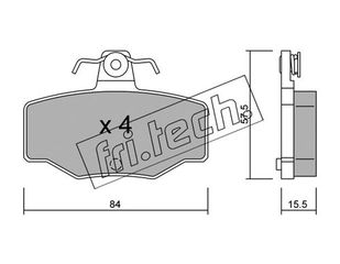 ΤΑΚ. NISSAN            FRITECH \"O\" fri.tech. 207.0
