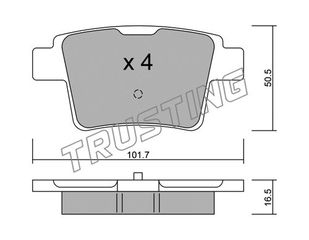 ΤΑΚ. FORD MONDEO III ALL   \"Ο\" TRUSTING TRUSTING 693.0