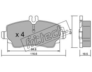 ΤΑΚ. MERCEDES VANEO    FRITECH \"E\" fri.tech. 319.1