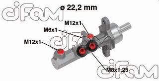 ΑΝΤΛ. ΦΡΕΝ. AUDI A3-SKODA OCTAVIA-VW GOLF V 05- Φ22,2mm CIFAM 202-721