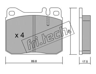 ΤΑΚ. MERCEDES          FRITECH \"E\" fri.tech. 013.1