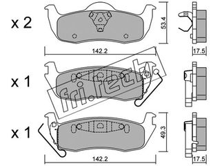 ΤΑΚ. JEEP GRAND CHEROKEE III \"O\" FRITECH fri.tech. 736.0