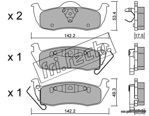 ΤΑΚ. JEEP GRAND CHEROKEE III \"O\" FRITECH fri.tech. 736.0