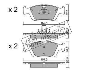 ΤΑΚ. BMW               FRITECH \"E\" fri.tech. 321.0