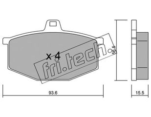 ΤΑΚ. RENAULT  FRITECH \"E\" fri.tech. 014.0