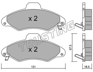 ΤΑΚ. FORD ESCORT VII-99 TRUSTING\"E\" TRUSTING 073.1