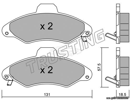 ΤΑΚ. FORD ESCORT VII-99 TRUSTING\"E\" TRUSTING 073.1