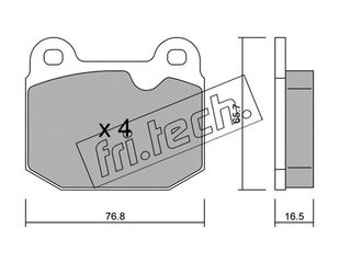 ΤΑΚ. OPEL              FRITECH \"E\" fri.tech. 015.1