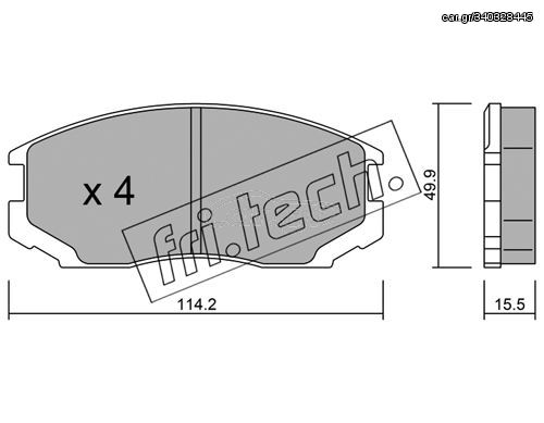 ΤΑΚ. MITSUBISHI        FRITECH \"E\" fri.tech. 230.0