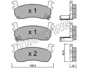 ΤΑΚ. NISSAN MICRA (K10) DEX \"E\" DEX 2036.1