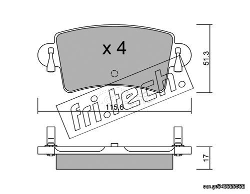 ΤΑΚ. NISSAN-OPEL-RENAU. FRITECH \"O\" fri.tech. 562.0