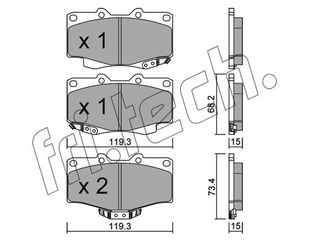 ΤΑΚ. TOYOTA-VW         FRITECH \"E\" fri.tech. 131.0