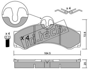 ΤΑΚ. MER/DES-VW        FRITECH \"O\" fri.tech. 271.0