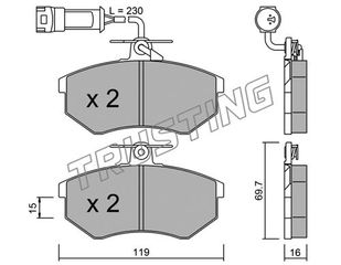 ΤΑΚ. AUDI COUPE 1.8 GT TRUSTING \"E\" TRUSTING 151.3