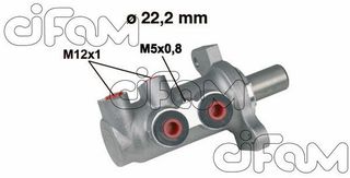 ΑΝΤΛ. ΦΡΕΝ. A147 1.6 16V T.S 01-> Φ22,2 Alu CIFAM 202-294