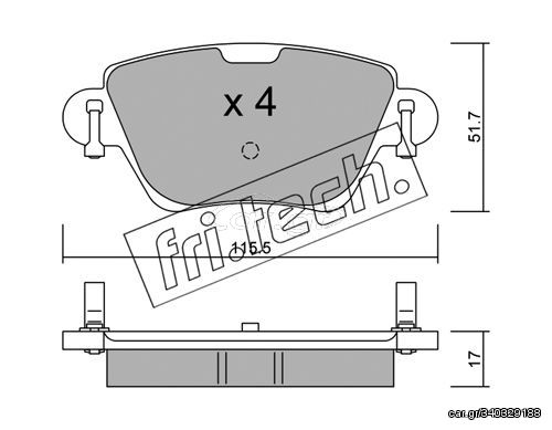 ΤΑΚ. FORD-RENAULT      FRITECH \"Ο\" fri.tech. 328.0