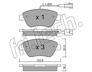 ΤΑΚ. FIAT              FRITECH \"E\" fri.tech. 330.0