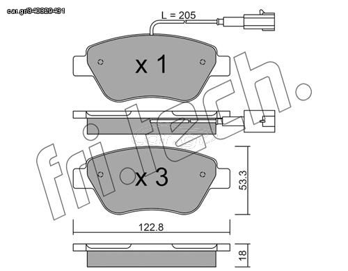 ΤΑΚ. FIAT              FRITECH \"E\" fri.tech. 330.0