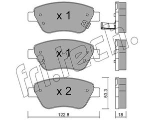 ΤΑΚ. OPEL CORSA D 1.2,1.4  FRITECH   \"E\" fri.tech. 330.2