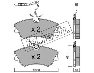 ΤΑΚ. RENAULT ESPACE III    \"E\"  FRITECH fri.tech. 231.0