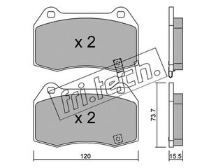 ΤΑΚ. NISSAN 350Z 3.5 06-  FRITECH \"E\" fri.tech. 754.0