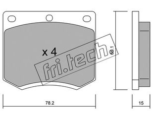 ΤΑΚ. FORD  FRITECH  \"E\" fri.tech. 025.0