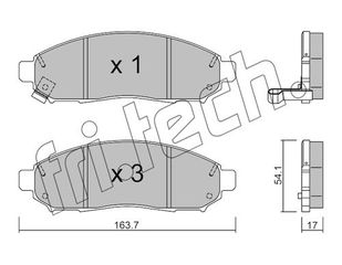 ΤΑΚ. NISSAN NAVARA   FRITECH \"E\" fri.tech. 759.0