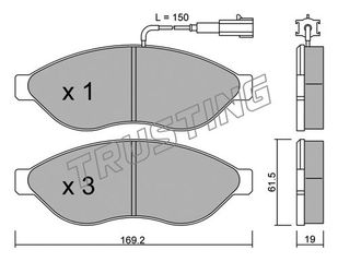 ΤΑΚ. CITROEN-FIAT-PEGEUOT  \"E\" DEX DEX 2724.0