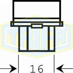 ΛΑΜΠΑ ΚΑΡΥΔΙ 12V P27/7W \"W2,5x16q\" TRIFA TRIFA 03327