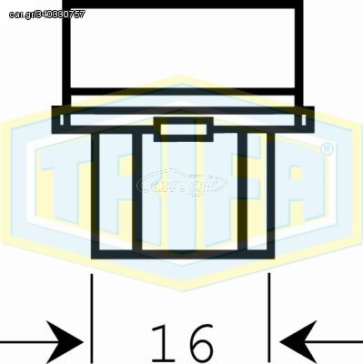 ΛΑΜΠΑ ΚΑΡΥΔΙ 12V P27/7W \"W2,5x16q\" TRIFA TRIFA 03327