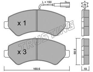 ΤΑΚ. FIAT DUCATO-CITROEN JUMPER-PEUGEOT BOXER 2.2HDI 06- TRUSTIN TRUSTING 725.0