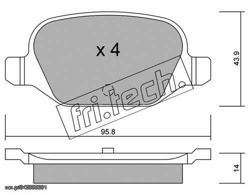 ΤΑΚ. FIAT              FRITECH \"O\" fri.tech. 333.0