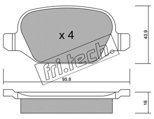 ΤΑΚ. A/R-LANCIA        FRITECH \"O\" fri.tech. 333.1