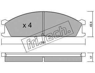 ΤΑΚ. NISSAN TERANO 2.4 FRITECH \"E\" fri.tech. 109.0