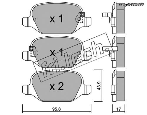 ΤΑΚ. CITROEN JUMPER (244,Z_) ALL \"E\" fri.tech. 333.4