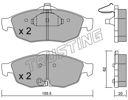 ΤΑΚ. CHRYSLER STRTUS 2.0  \"E\" TRUSTING TRUSTING 731.0