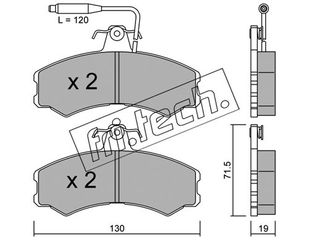 ΤΑΚ. A/R-CIT-FIAT-PEUG FRITECH \"E\" fri.tech. 033.0