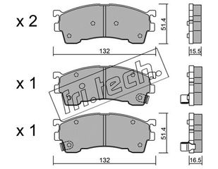 ΤΑΚ. MAZDA 626 -03     FRITECH \"E\" fri.tech. 232.1