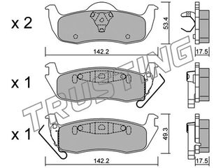 ΤΑΚ. JEEP GRAND CHEROKEE III \"O\" TRUSTING TRUSTING 736.0