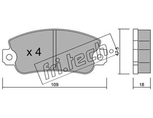 ΤΑΚ. FIAT-SEAT         FRITECH \"E\" fri.tech. 035.0