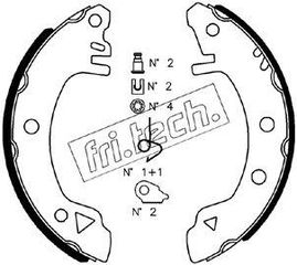 ΣΙΑΓ. FORD      FRITECH fri.tech. 1040.123K