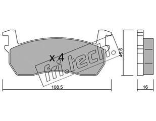 ΤΑΚ. NISSAN            FRITECH \"E\" fri.tech. 036.0