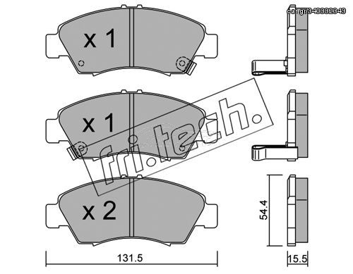 ΤΑΚ. HONDA             FRITECH \"E\" fri.tech. 140.0