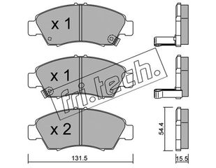 ΤΑΚ. HONDA             FRITECH \"E\" fri.tech. 140.0