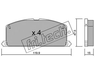 ΤΑΚ. TOYOTA            FRITECH \"E\" fri.tech. 110.0